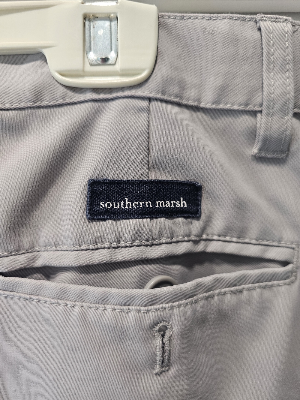 Southern Marsh Light Gray Men's Chinos Size 32x30 - Picture 2 of 7
